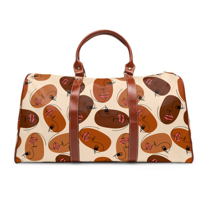 Abstract Beauty African American Travel Bag