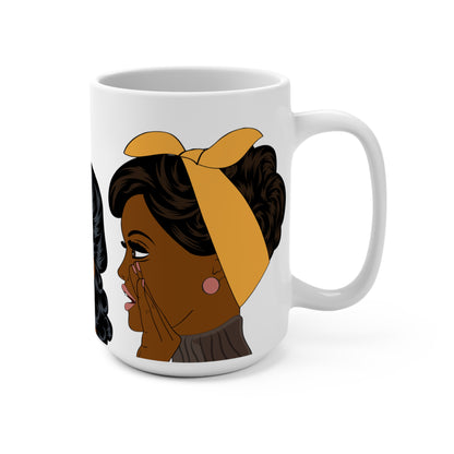 Black Women Retro African American Mug 15oz