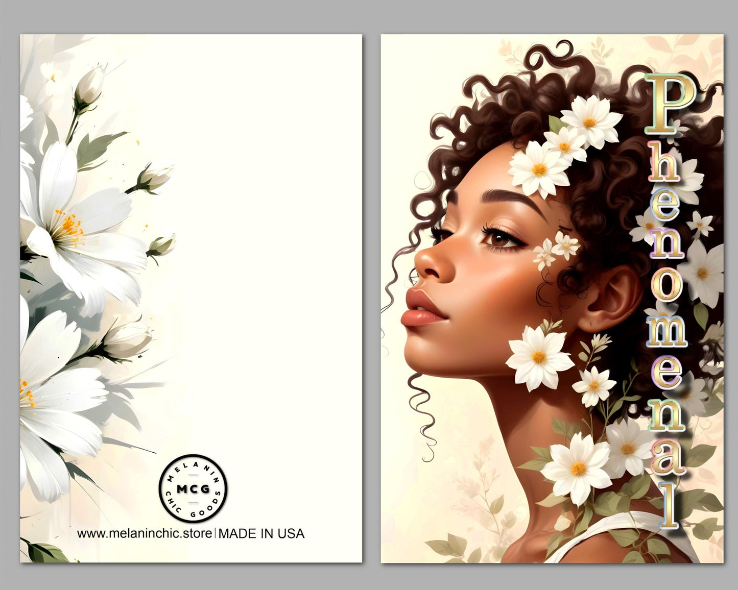 Phenomenal Woman Greeting Card: All Occasion African American Card