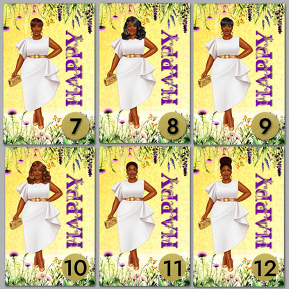 Afrocentric Mother's Day Card: Black Women Celebration