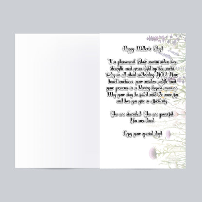 Afrocentric Mother's Day Card: Black Women Celebration