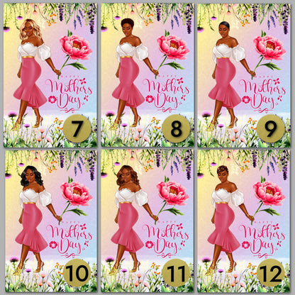 Afrocentric Mother's Day Card: Black Women Celebration