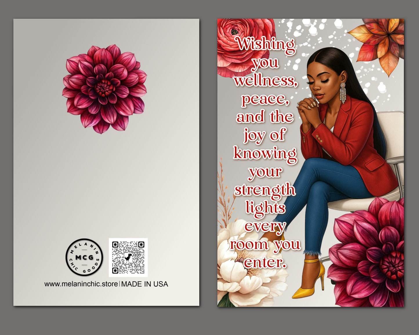 Black Women Greeting Card: Sisterhood Celebration - All Occasion Well Wishes