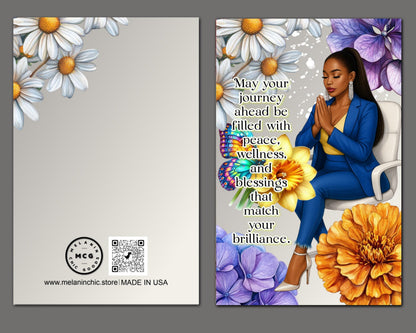 Black Women Greeting Card: Sisterhood Celebration - All Occasion Well Wishes