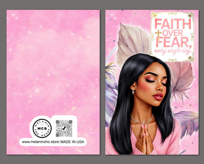 Black Women Spiritual Greeting Cards - Melanin Faith Cards - 6 PACK