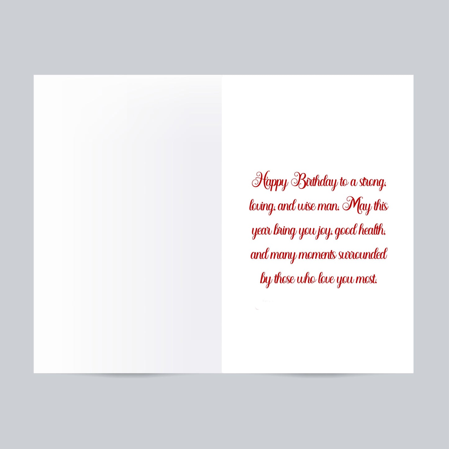 Personalized Black Men's Birthday Card: African American Greeting Card