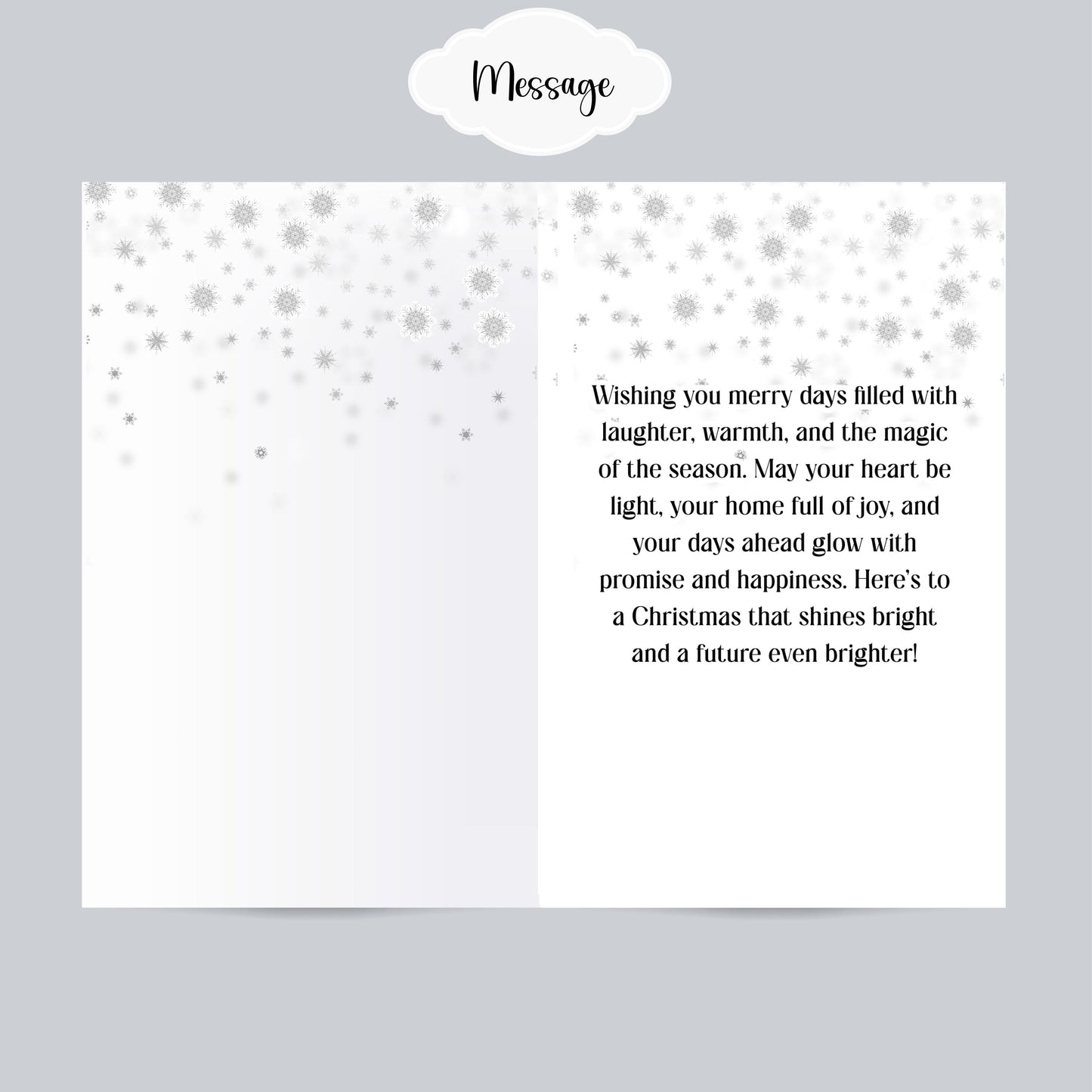 Melanin Christmas Greeting Card: African American Holiday Card