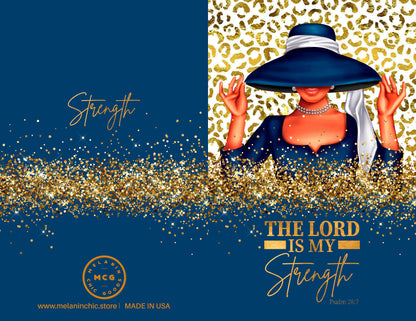 The Lord is My Strength, African American Greeting Cards