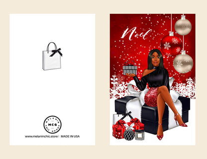 Black Christmas Cards