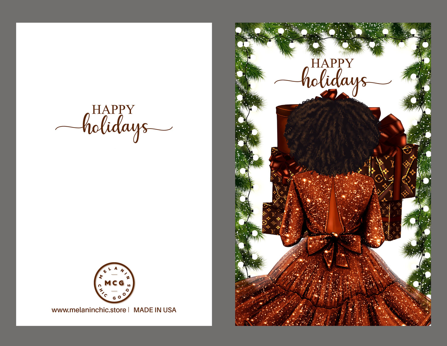 Black Christmas Cards