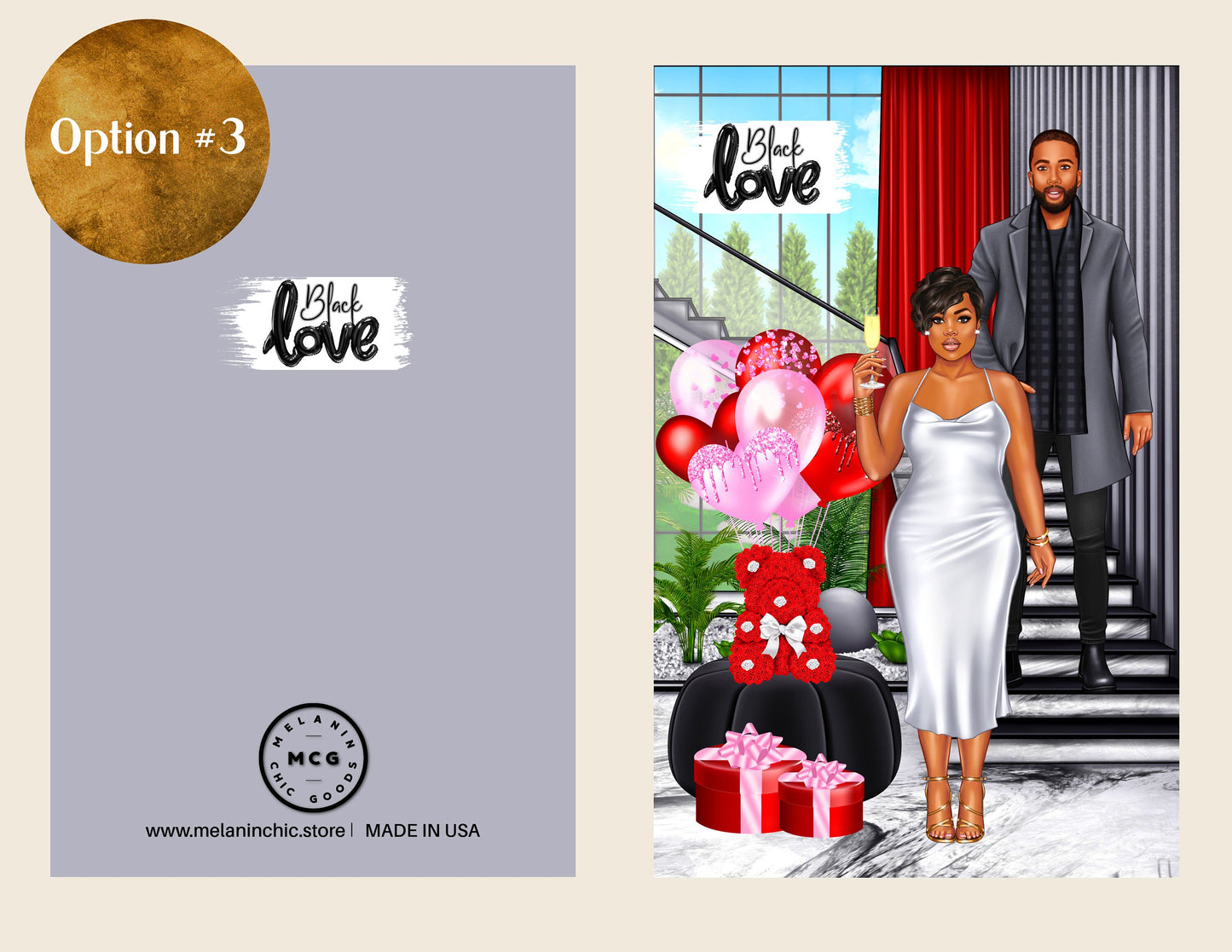 Black Love Greeting Cards