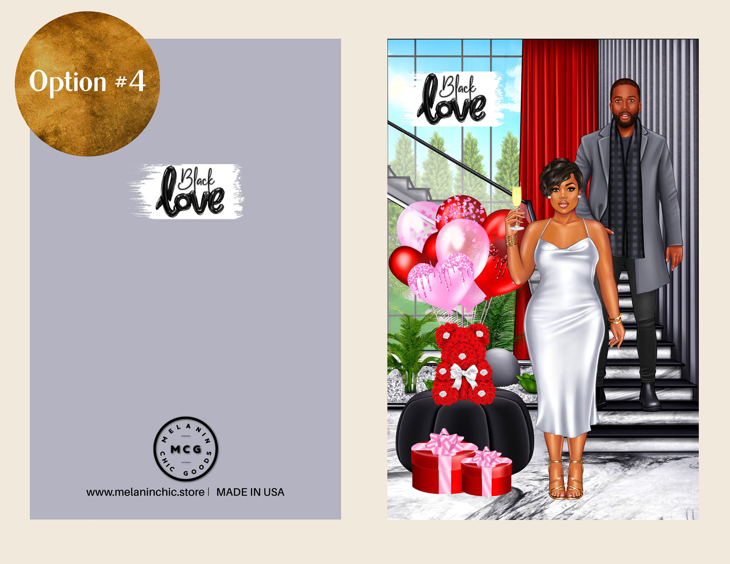 Black Love Greeting Cards