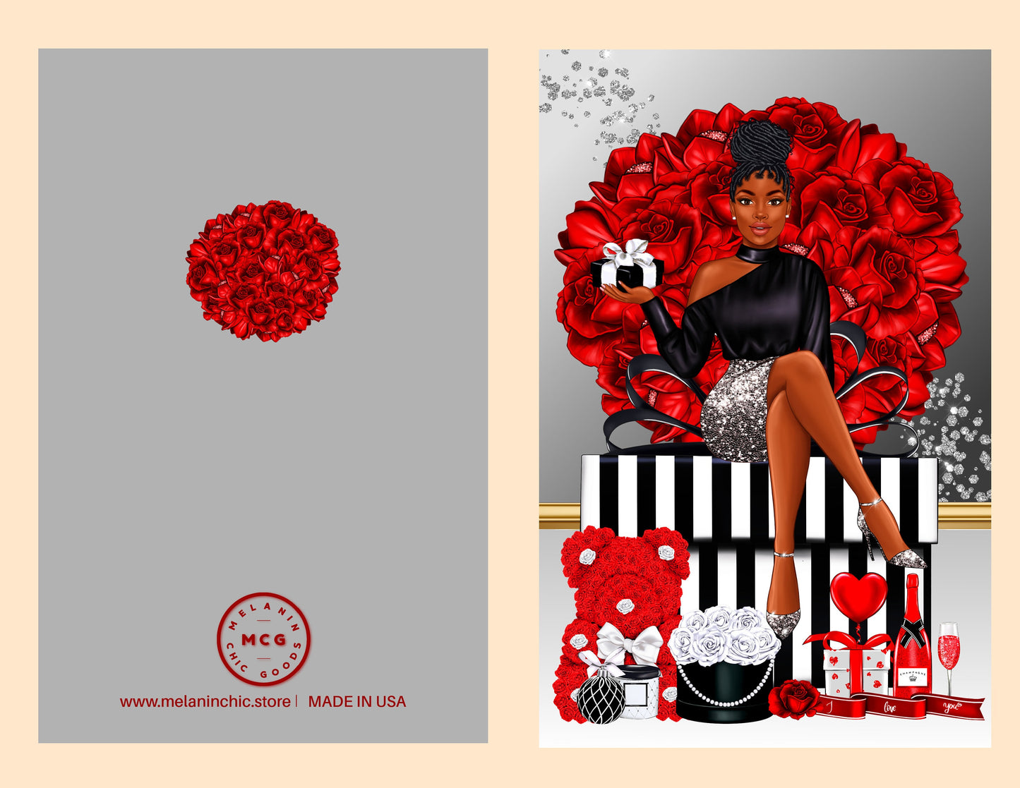 Black Love Greeting Cards