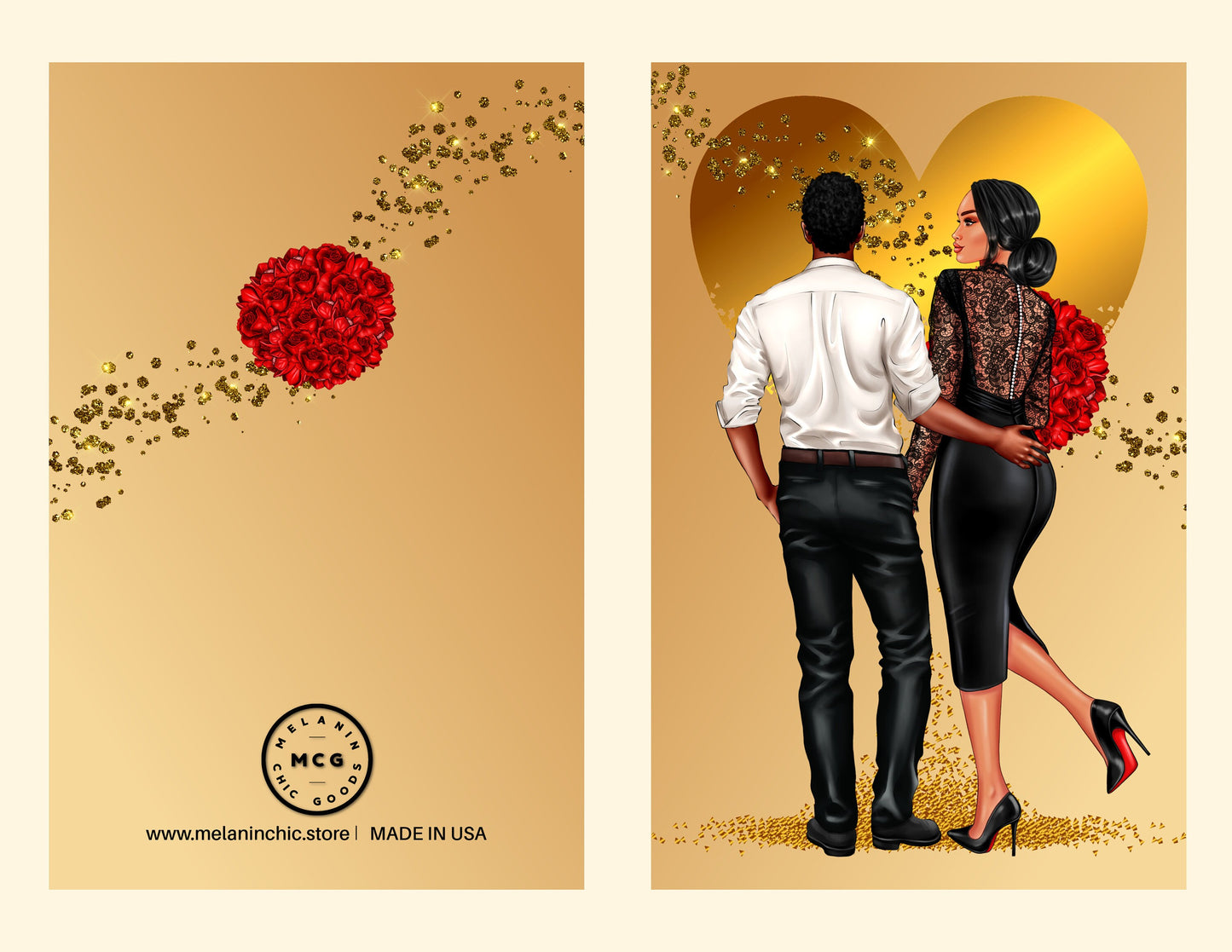 Black Love Greeting Cards