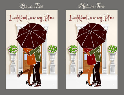 Black Love GAfrican American Greeting Cards