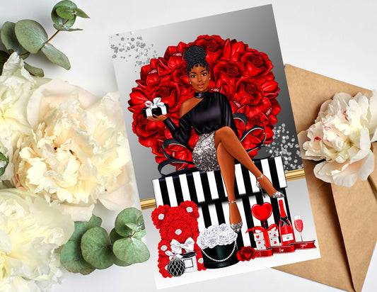 Black Love Greeting Cards