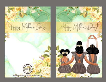 Mother's Day Cards, Black Greeting Cards