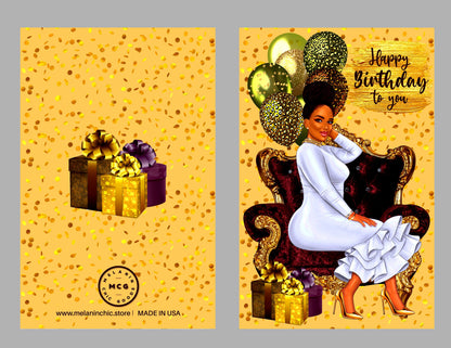 Black Greeting Cards