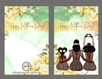 Mother's Day Cards, Black Greeting Cards