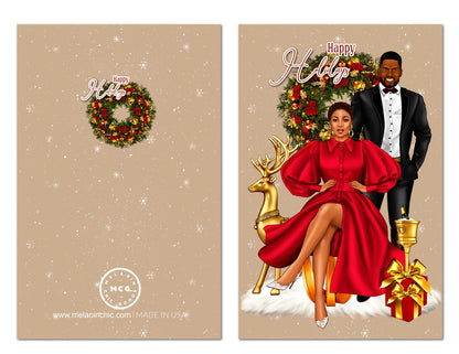 Black Christmas Cards