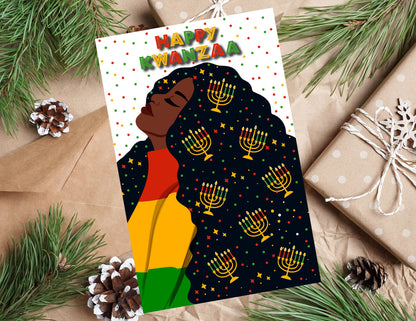 Happy Kwanzaa Cards, African American Greeting Cards