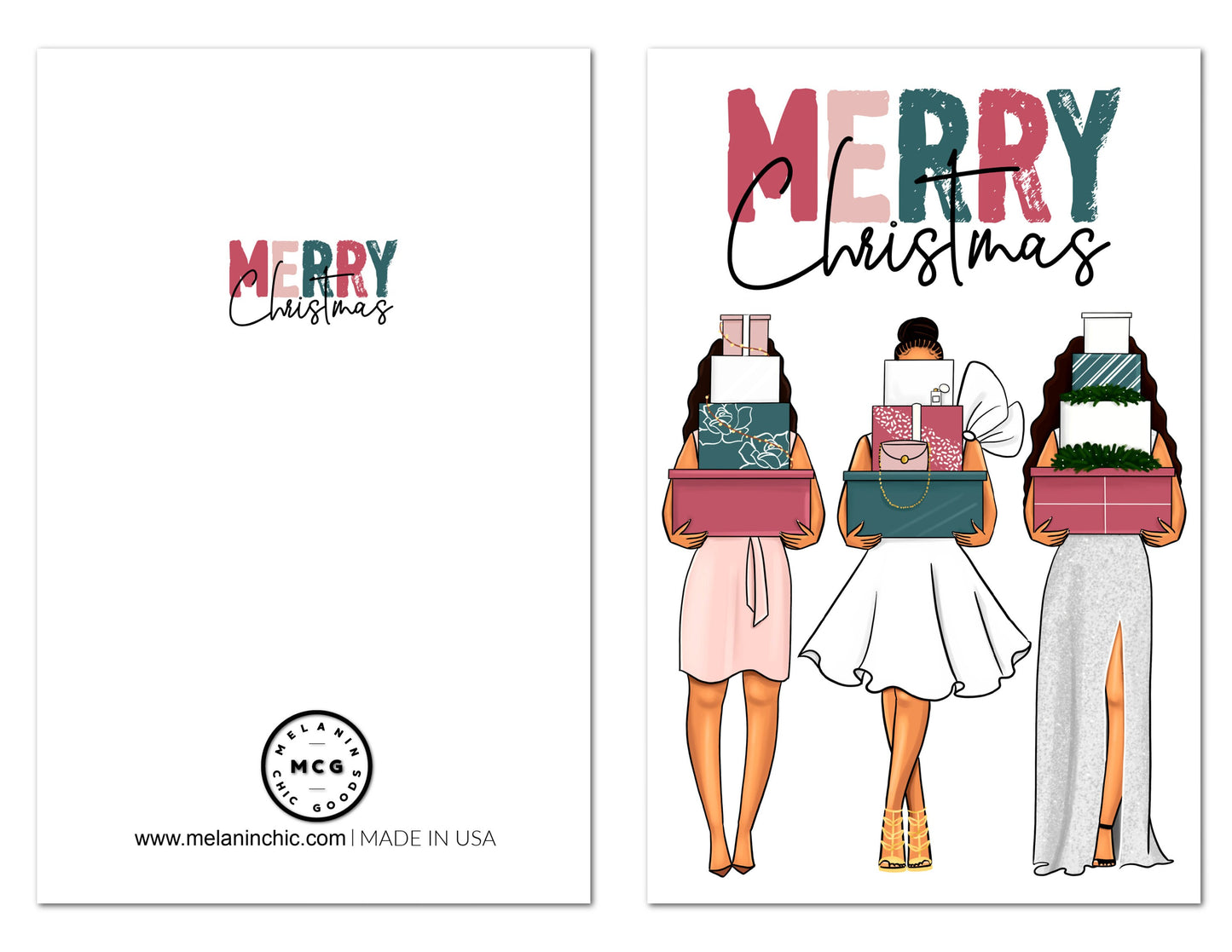 Black Christmas Cards
