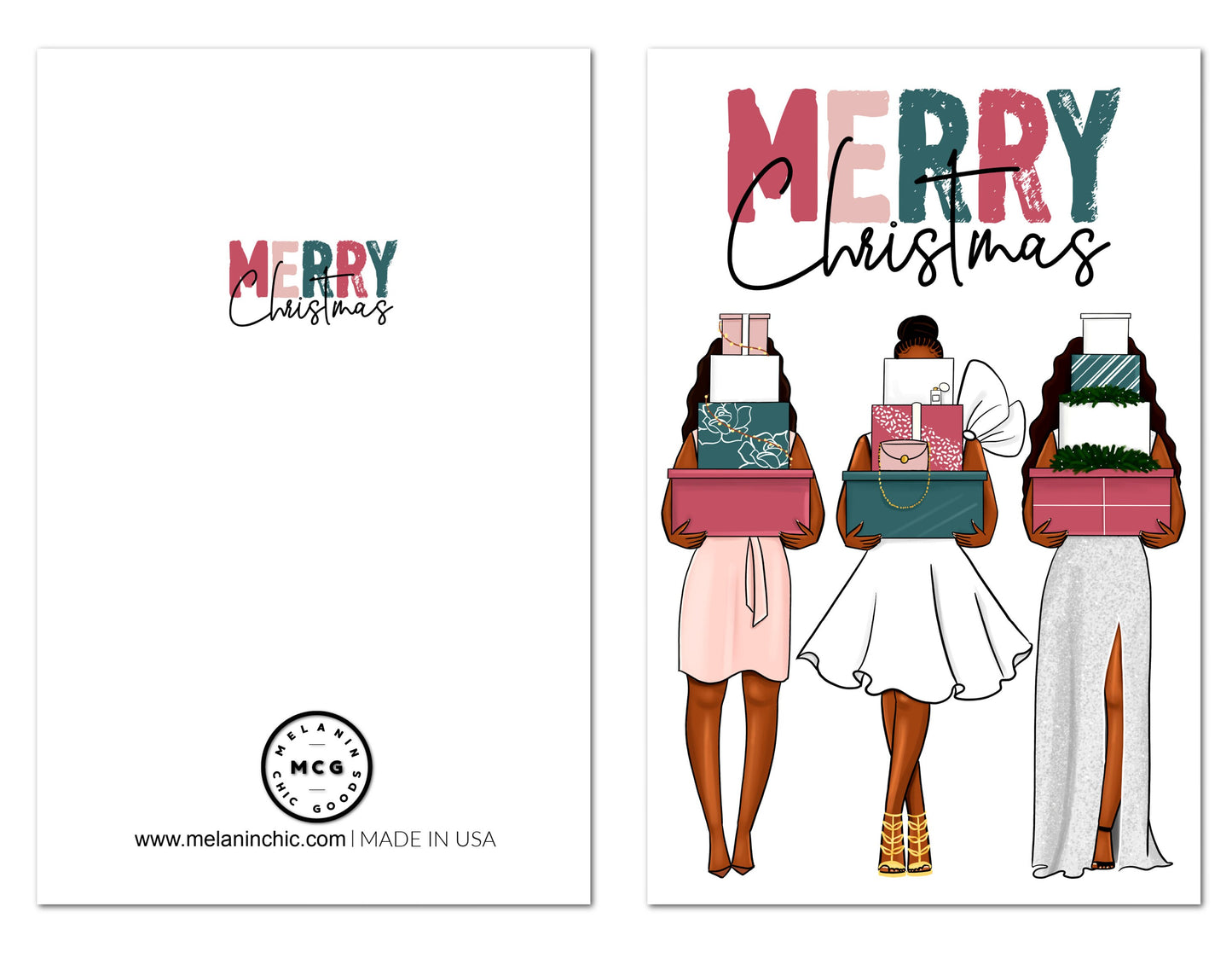 Black Christmas Cards