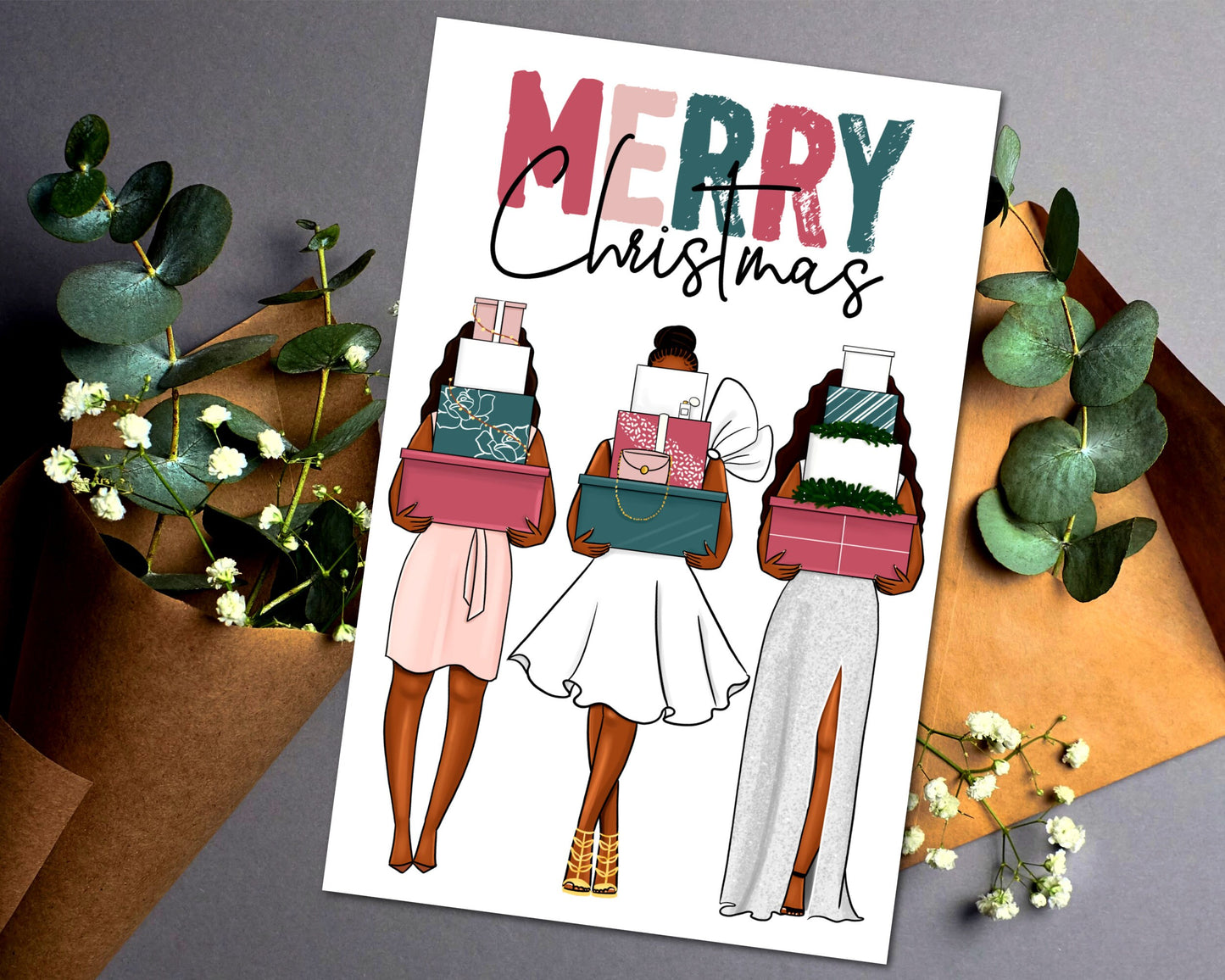 Black Christmas Cards