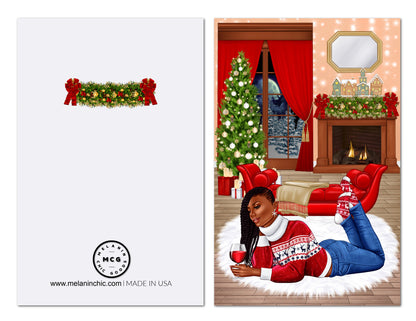 Black Christmas Cards