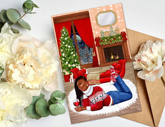 Black Christmas Cards
