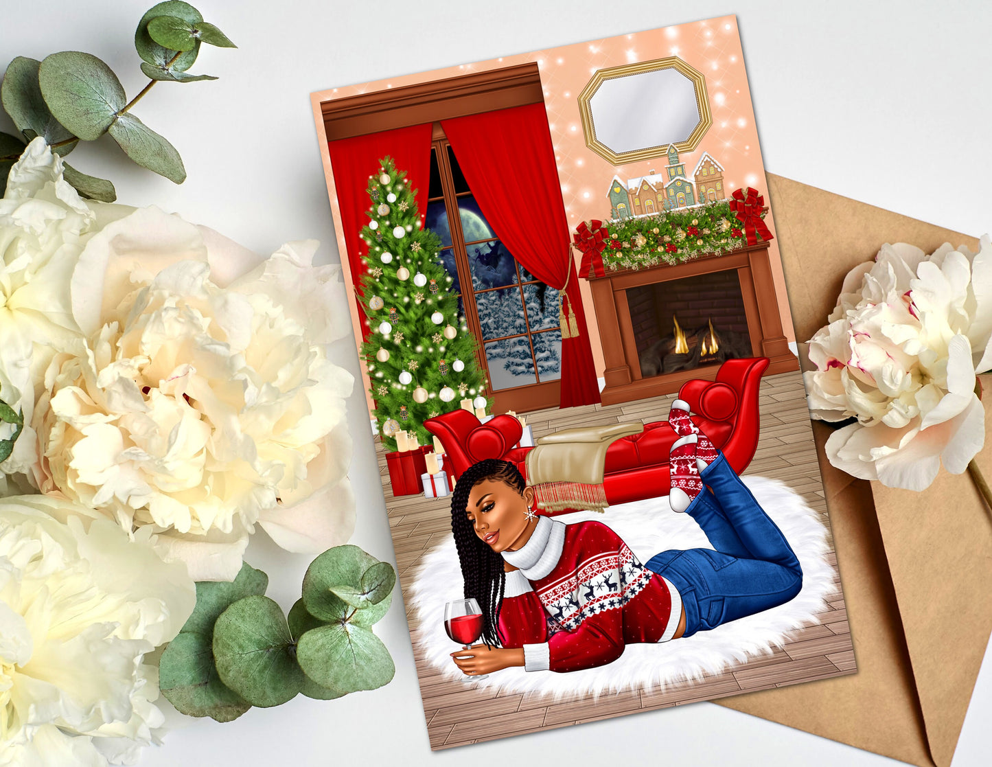 Black Christmas Cards