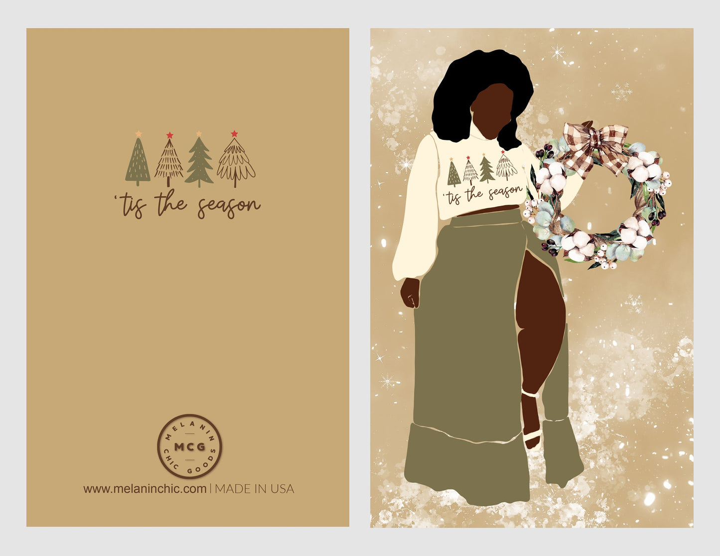 Black Christmas Cards