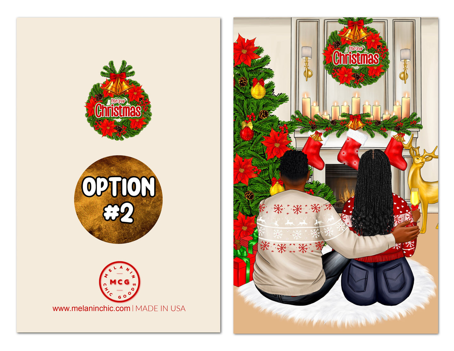 Black Christmas Cards