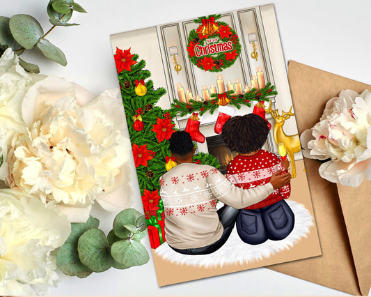 Black Christmas Cards