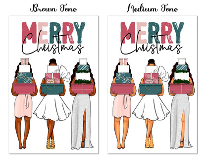 Black Christmas Cards