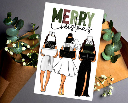 Black Christmas Cards