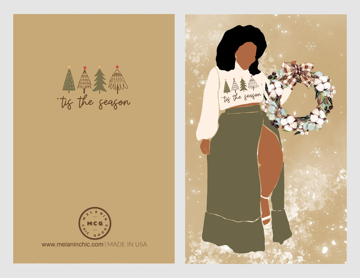 Black Christmas Cards