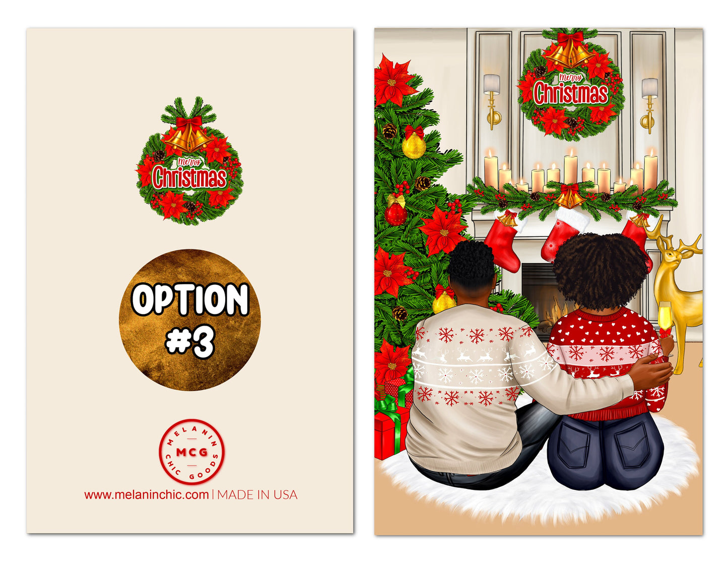 Black Christmas Cards