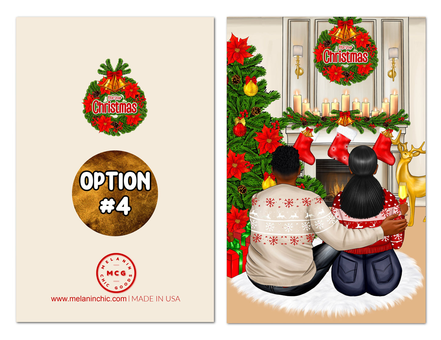 Black Christmas Cards