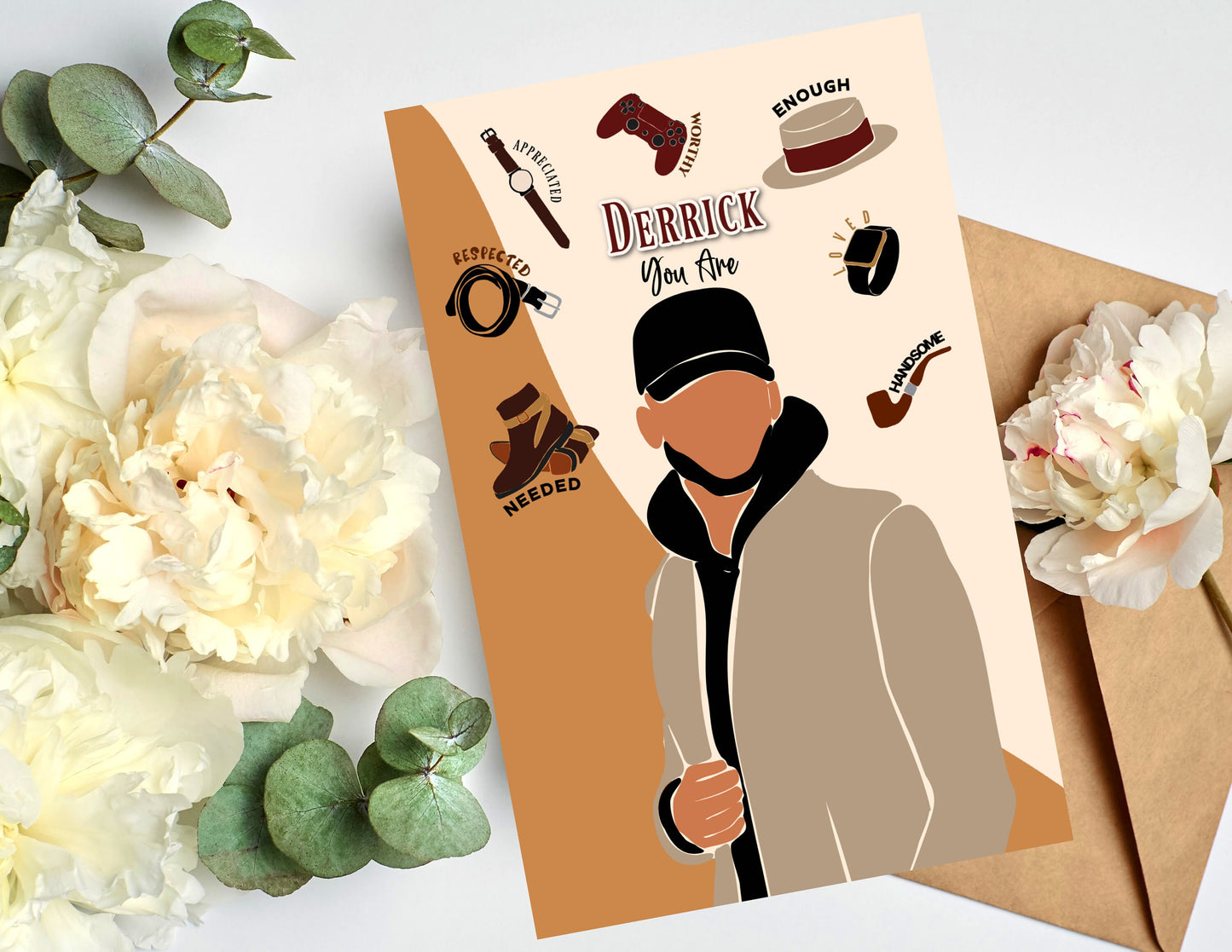 Personalized  All Occasion, Black Greeting Cards