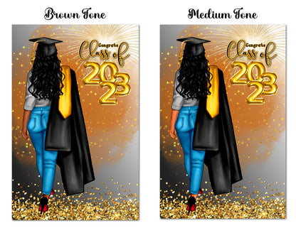 Black Girl Graduation Cards