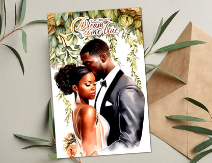 Black Love Greeting Cards