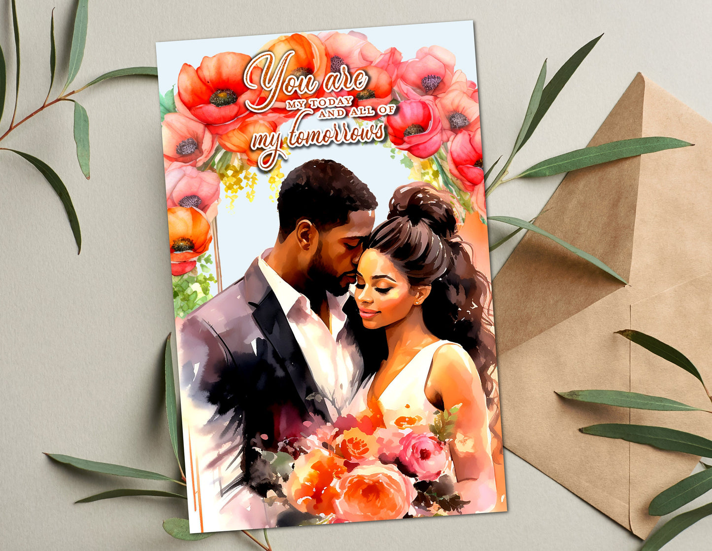 Black Love Greeting Cards