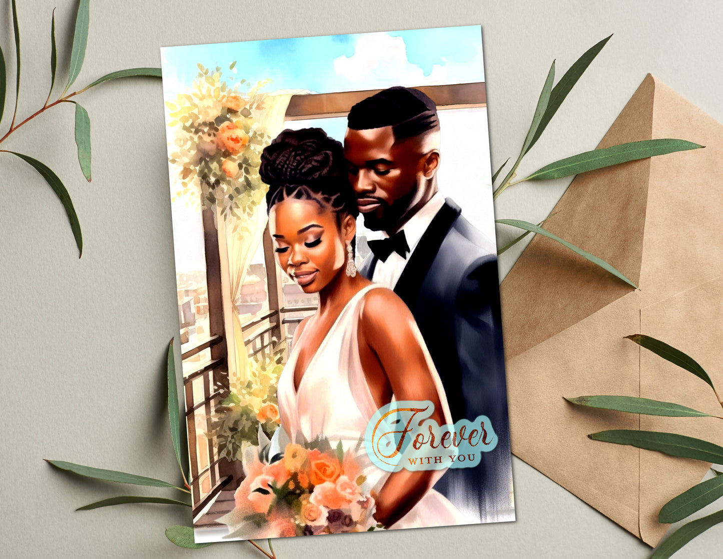 Black Love Greeting Cards